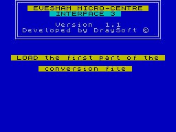 Screen from Interface III