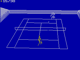 Screen from International 3D Tennis