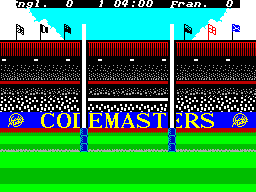 Screen from International Rugby Simulator
