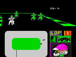 Screen from International Speedway