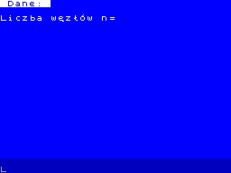 Screen from Interpolacja Newtona