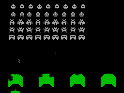 Screen from Invaders