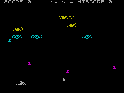Screen from Invaders