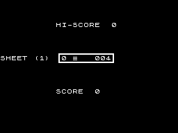Screen from Invadigits