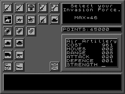 Screen from Invasion Force