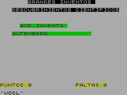 Screen from Inventos