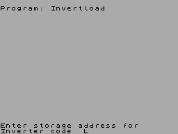 Screen from Inverter/Wrap Around