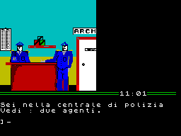 Screen from Investigator II