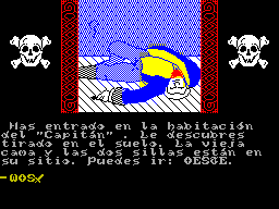 Screen from La Isla del Tesoro