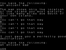 Screen from The Island