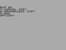 Screen from JP-Clone