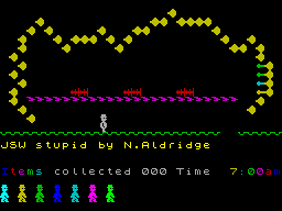 Screen from JSW stupid
