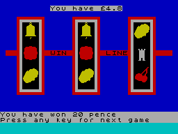 Screen from Jackpot + Submarine Attack