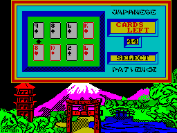 Screen from Japanese Patience