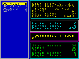 Screen from Jemmini Commander