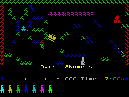 Screen from Jet Set Willy: April Showers