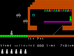 Screen from Jet Set Willy: FTB