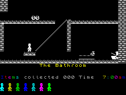 Screen from Jet Set Willy: Mono
