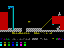 Screen from Jet Set Willy: The '96 Remix
