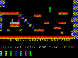 Screen from Jet Set Willy: The Continuing Adventures
