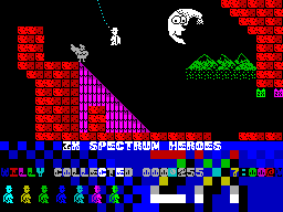 Screen from Jet Set Willy 5: ZX Heroes