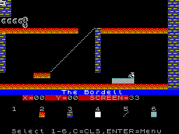 Screen from Jet Set Willy Editor Mk2