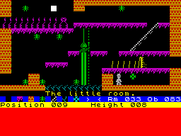 Screen from JetSet Willy Editor