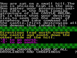 Screen from Jewel of Prophecy