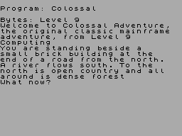 Screen from Jewels of Darkness