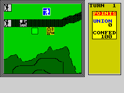 Screen from Johnny Reb II