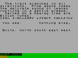 Screen from The Journey