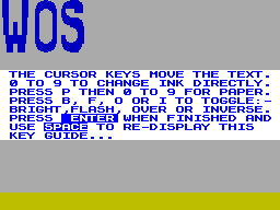 Screen from Jumbochars!