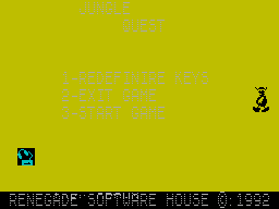 Screen from Jungle Quest