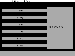 Screen from Junior Wordsplits