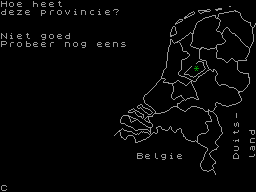 Screen from Kaart van Nederland