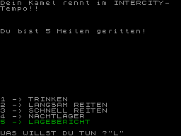 Screen from Kamelreiten