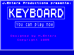 Screen from Keyboard
