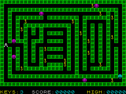 Screen from Keymaze 1