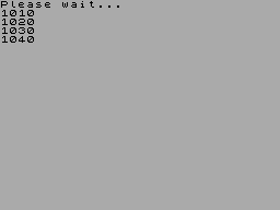 Screen from Keywords