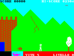 Screen from The King and the Castle