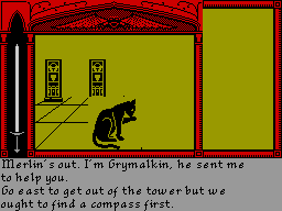 Screen from King Arthur's Quest