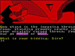 Screen from King Otto's Quest