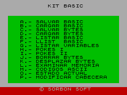 Screen from Kit Basic
