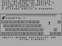 Screen from Klavesnice