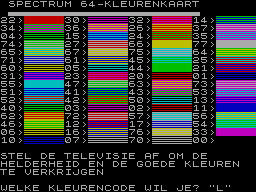 Screen from Kleuren Demo