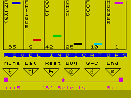 Screen from Klondike
