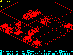 Screen from Knight Lore Designer