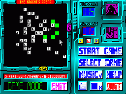 Screen from The Knight's Arena