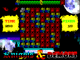 Screen from Knights & Demons