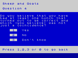 Screen from Know Your Own Psi-Q